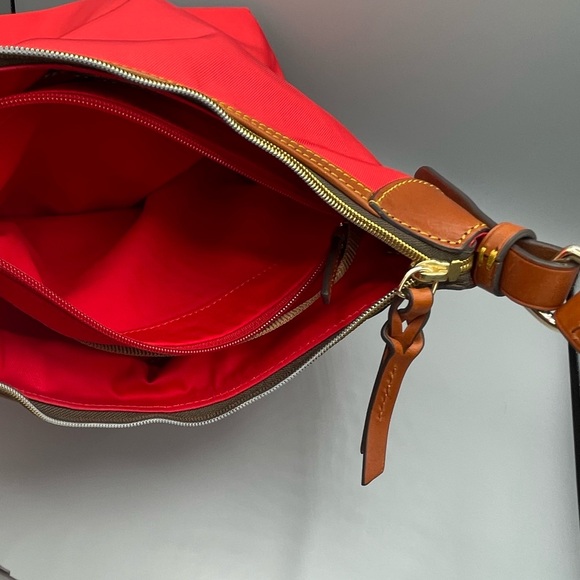 Dooney & Bourke Red Nylon Erica Bag NWOT - Picture 11 of 12